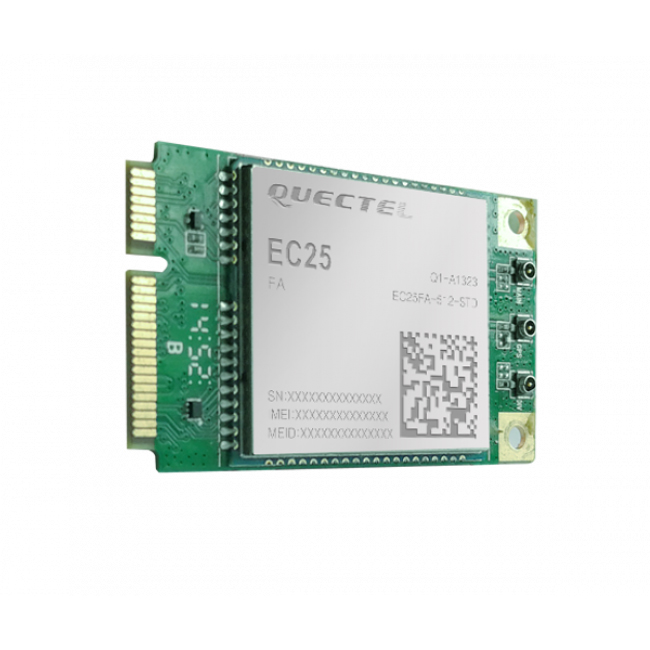 EC25EFA-MINIPCIE, RF and Wifi Module, from Quectel in Stock Hong Kong The <strong>EC25EFA-MINIPCIE</strong> is a high-performance <strong>LTE Category 4 Mini PCIe cellular communication module</strong> from <strong>Quect