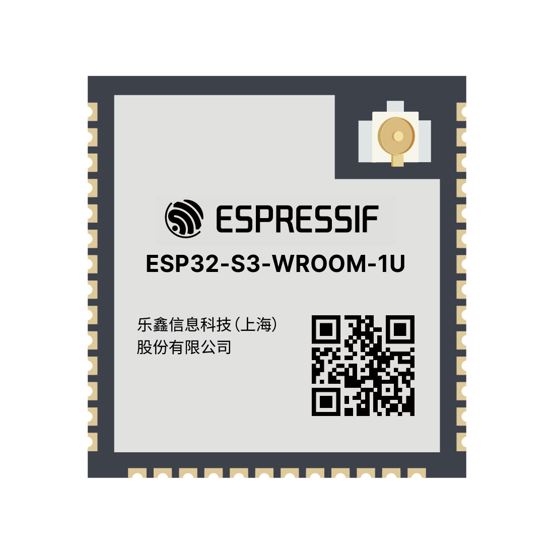 ESP32-S3-WROOM-1U, RF and Wifi Module, from Espressif Systems in Stock Hong Kong The ESP32-S3-WROOM-1U is a high-performance <strong>Wi-Fi and Bluetooth LE microcontroller module</strong> developed by <strong>Espressif Systems</str