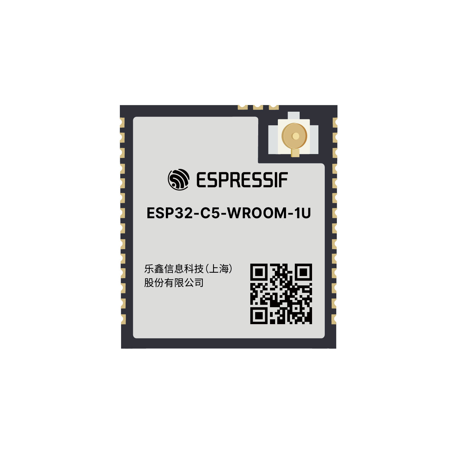 ESP32-C5-WROOM-1U-N16R8, RF and Wifi Module, from Espressif Systems in Stock Hong Kong The ESP32-C5-WROOM-1U-N16R8 is a high-performance <strong>dual-band Wi-Fi 6 and Bluetooth LE microcontroller module</strong> developed by <strong>Espr