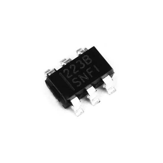 TTP223-BA6 / The TTP223-BA6 is a compact and low-power capacitive touch sensor IC developed by Tontek, designed to replace traditional mechanical push buttons with a reliable touch interface. It supports single-key touch detection, making it ideal for simple user interface applications.<br><br>The device operates within a wide supply voltage range of 2.0V to 5.5V, allowing compatibility with various embedded systems and microcontrollers. It features ultra-low power consumption, typically around 1.5 µA in low-power mode, making it highly suitable for battery-powered applications.<br><br>The TTP223-BA6 provides a stable and noise-immune touch detection mechanism, capable of detecting human touch through insulating materials such as plastic or glass. Sensitivity can be adjusted externally using capacitance (0–50 pF), enabling flexible design optimization.<br><br>It supports configurable output modes via pin options, including active high/low output and toggle or momentary operation, allowing designers to adapt behavior according to application requirements. Additionally, it includes auto-calibration functionality, ensuring consistent performance over time and environmental changes.<br><br>With a response time of approximately 60 ms (touch mode) and up to 220 ms in low-power mode, the IC ensures responsive yet stable operation.<br><br>Housed in a small SOT-23-6 package, the TTP223-BA6 is widely used in applications such as touch switches, consumer electronics, home appliances, control panels, IoT devices, and human-machine interfaces (HMI) where reliable and maintenance-free touch input is required.