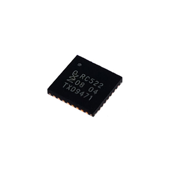 MFRC522 01HN1,157 / The MFRC52201HN1,157 is a highly integrated 13.56 MHz RFID/NFC reader and writer IC developed by NXP Semiconductors, designed for contactless communication systems. It supports ISO/IEC 14443 Type A and MIFARE® protocols, making it widely used in access control, payment systems, and identification applications.<br><br>The device integrates a complete RF front-end, including a transmitter capable of directly driving an antenna and a receiver for demodulating and decoding signals from contactless cards and tags. This eliminates the need for additional RF circuitry and simplifies system design.<br><br>The MFRC52201HN1,157 supports multiple host interfaces including SPI, I2C, and UART, enabling flexible integration with microcontrollers, embedded systems, and industrial controllers. It operates with a supply voltage range of 2.5V to 3.3V and supports data transfer rates up to 848 kbit/s, ensuring efficient communication with RFID/NFC devices.<br><br>The IC includes a digital processing unit that handles framing, error detection (CRC, parity), and protocol management, reducing the workload on the host processor. It also supports a wide range of MIFARE products such as Classic, Ultralight, DESFire, and Plus cards.<br><br>Packaged in a compact 32-pin HVQFN surface-mount form factor, the MFRC52201HN1,157 is optimized for space-constrained designs. It operates over a temperature range of -25°C to +85°C, making it suitable for both consumer and industrial environments.<br><br>The MFRC52201HN1,157 is widely used in applications such as RFID readers, contactless payment terminals, access control systems, smart cards, NFC-enabled devices, public transportation systems, and IoT security applications, where reliable and efficient contactless communication is required.