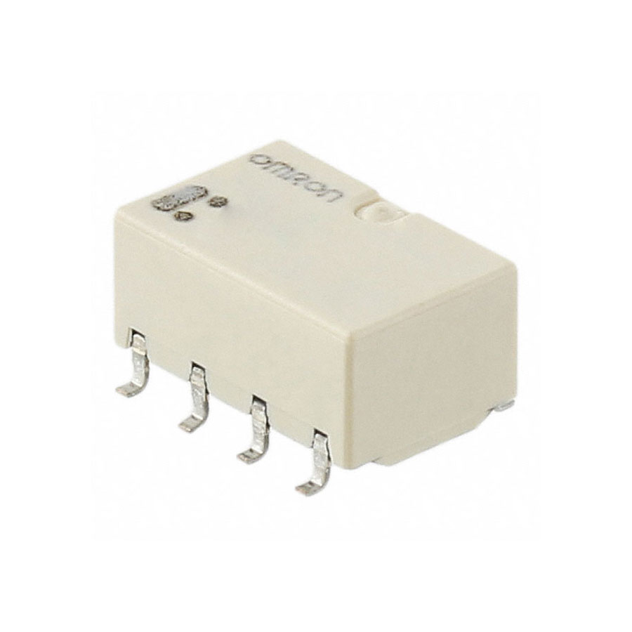G6K-2F-TR DC12 / The G6K-2F-TR DC12 relay operates at 12V DC with a coil current of approximately 16.7 mA and a coil resistance of 720Ω. It features a DPDT contact form, an operate time of around 3 ms, and supports a contact voltage rating of up to 125V AC / 30V DC with a current rating of 0.3A. The relay comes in a tape and reel (TR) package for automated assembly and is UL and CSA approved, ensuring reliable performance in various switching applications.