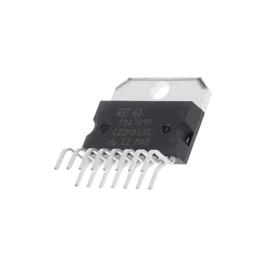 TDA7297, Amplifier, from ST Microelectronics in Stock Hong Kong The TDA7297 is a dual-channel Class-AB audio power amplifier developed by STMicroelectronics, designed for high-quality stereo audio applications with