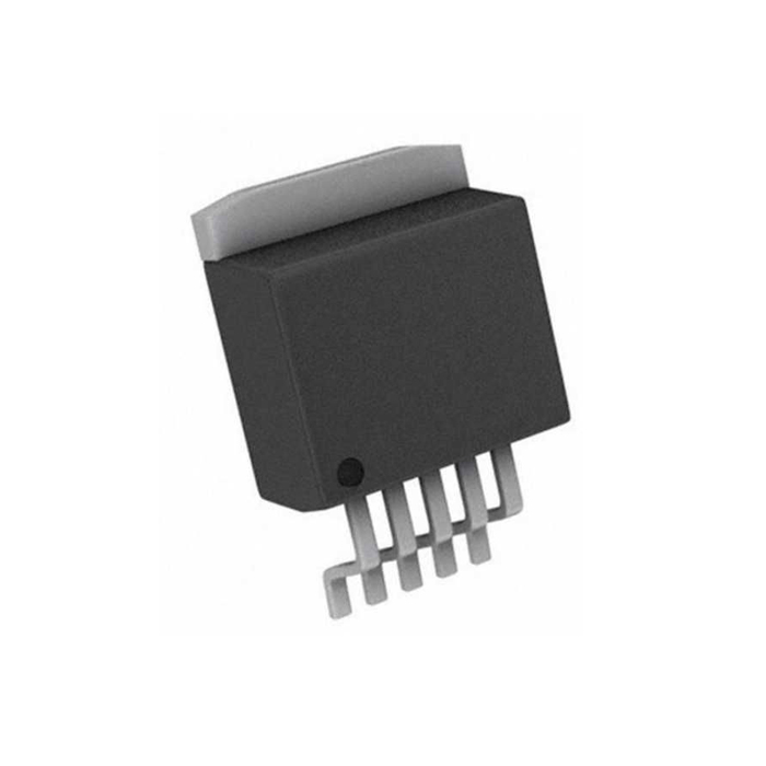 LM2576SX-ADJ/NOPB / The LM2576SX-ADJ/NOPB is a high-efficiency 3 A step-down (buck) switching voltage regulator from Texas Instruments’ SIMPLE SWITCHER® series. It is designed to convert higher input voltages into a regulated adjustable output using a minimal number of external components. The device supports an input voltage range from approximately 4 V to 40 V and provides an adjustable output voltage from 1.23 V up to about 37 V depending on the external resistor network. It can deliver up to 3 A output current and operates with an internal fixed switching frequency around 52 kHz, simplifying inductor and component selection. The regulator integrates internal oscillator, frequency compensation, and protection circuits including current limiting and thermal shutdown to improve system reliability. Packaged in a TO-263 (D2PAK) surface-mount package, the LM2576SX-ADJ/NOPB is widely used in embedded systems, industrial electronics, telecom equipment, and DC-DC power supply designs requiring efficient voltage regulation.