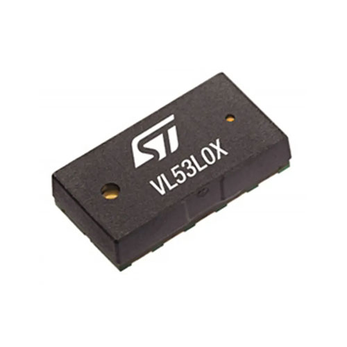 VL53L0X / The VL53L0X is a compact and high-precision time-of-flight (ToF) distance sensor developed by STMicroelectronics, designed for accurate distance measurement using laser ranging technology. It integrates a vertical-cavity surface-emitting laser (VCSEL), SPAD (Single Photon Avalanche Diode) array, and advanced signal processing in a single package.<br><br>Unlike traditional infrared sensors, the VL53L0X measures absolute distance by calculating the time it takes for emitted light to reflect back from a target. This allows it to achieve accurate and stable measurements independent of object reflectivity or ambient light conditions.<br><br>The sensor supports distance measurement up to approximately 2 meters, depending on environmental conditions and target characteristics. It communicates via a standard I2C interface, making it easy to integrate with microcontrollers such as Arduino, Raspberry Pi, and other embedded platforms.<br><br>Operating at low power with a supply voltage typically around 2.6V to 3.5V, the VL53L0X is ideal for battery-powered and portable applications. It also features programmable measurement timing budgets and interrupt capabilities for optimized performance.<br><br>Housed in a compact LGA-12 package, the VL53L0X is widely used in applications such as robotics, gesture recognition, obstacle detection, autofocus systems, drones, and IoT devices where precise and reliable distance sensing is required.