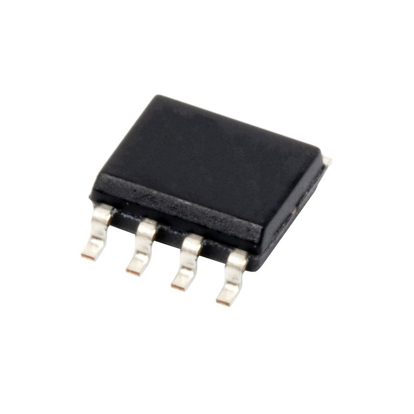 REF192ESZ-REEL7 / The REF192ESZ-REEL7 is a highly accurate <strong>2.5V precision voltage reference IC</strong> developed by <strong>Analog Devices</strong>, designed for applications requiring stable and low-noise reference voltages. It belongs to the REF19x series, which is optimized for <strong>micropower operation and low temperature drift</strong>. <br><br>This device provides a fixed <strong>2.5V output voltage</strong> with excellent initial accuracy of approximately <strong>±0.08%</strong>, ensuring precise voltage reference performance in sensitive analog circuits. It can deliver up to <strong>30mA output current</strong>, allowing it to directly drive ADCs, DACs, and other precision components. <br><br>The REF192ESZ-REEL7 operates over a <strong>wide input voltage range of 3V to 15V</strong> while maintaining low supply current of around <strong>45µA</strong>, making it ideal for low-power and battery-operated systems. <br><br>Engineered for stability, the device features a very low <strong>temperature coefficient of approximately 5ppm/°C</strong> and low output noise of about <strong>25µVp-p (0.1Hz to 10Hz)</strong>, ensuring consistent performance across varying environmental conditions. <br><br>The REF192ESZ-REEL7 utilizes advanced <strong>bandgap reference architecture with laser-trimmed resistors</strong>, achieving high precision and long-term stability. It also includes <strong>low dropout operation</strong>, enabling stable output even when the input voltage is close to the output level. <br><br>Designed for reliability, the IC operates over a temperature range of <strong>-40°C to +85°C</strong>, making it suitable for industrial and instrumentation environments. <br><br>Encapsulated in a compact <strong>8-pin SOIC surface-mount package</strong>, the REF192ESZ-REEL7 is ideal for high-density PCB layouts and automated assembly processes. <br><br>The <strong>REF192ESZ-REEL7</strong> is widely used in <strong>precision data acquisition systems, ADC/DAC reference circuits, instrumentation, industrial control, portable measurement devices, and sensor signal conditioning applications</strong>, where stable and accurate reference voltage is critical.