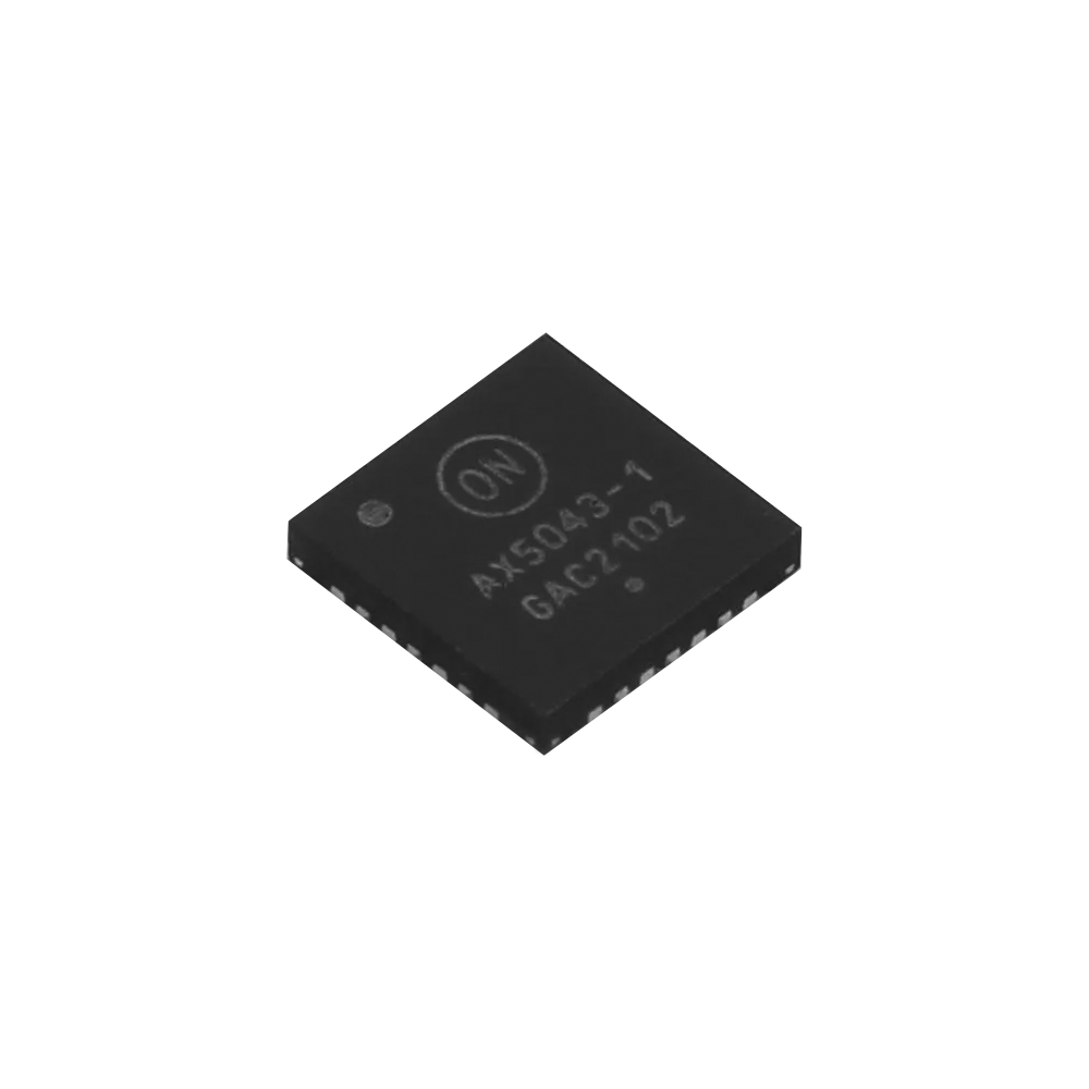 AX5043-1-TW30, RF Transceiver MCU, from ON Semiconductor in Stock Hong Kong The AX5043-1-TW30 is a highly integrated <strong>ultra-low power RF transceiver IC</strong> developed by <strong>onsemi</strong>, designed for narrowb