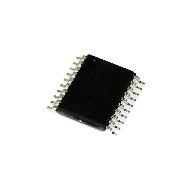 AD5676BRUZ / The AD5676BRUZ is a high-precision, multi-channel 16-bit digital-to-analog converter (DAC) from Analog Devices, designed for applications requiring accurate and simultaneous analog output generation. It features 8 independent DAC channels, making it ideal for multi-channel control and data acquisition systems.<br><br>The device operates from a supply voltage range of 2.7V to 5.5V and provides buffered voltage outputs with rail-to-rail capability. It uses a string DAC architecture, ensuring excellent linearity with ±3 LSB integral nonlinearity (INL) for high-accuracy applications.<br><br>The AD5676BRUZ supports a high-speed SPI-compatible serial interface, requiring a 24-bit data word for communication, allowing easy integration with microcontrollers, DSPs, and FPGA systems. It also features simultaneous update capability via the LDAC pin, enabling synchronized output changes across all channels.<br><br>Additional features include power-on reset, multiple power-down modes for reduced power consumption, and programmable gain (×1 / ×2) for flexible output scaling. The device operates over an extended temperature range of -40°C to +125°C, making it suitable for industrial environments.<br><br>Housed in a compact TSSOP-20 surface-mount package, the AD5676BRUZ is widely used in applications such as industrial automation, data acquisition systems, programmable voltage sources, instrumentation, and multi-channel control systems where precision, reliability, and multi-output capability are essential.