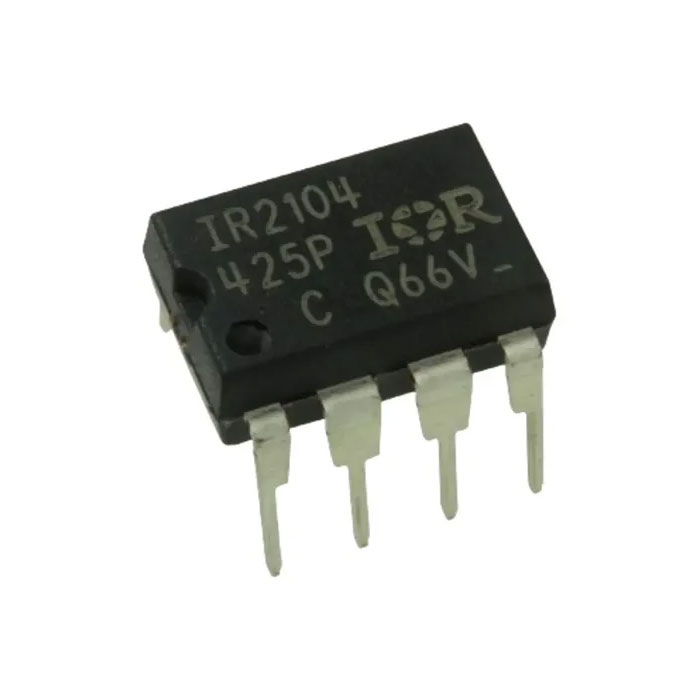 IR2104PBF, Gate Driver, from Infineon  in Stock Hong Kong The IR2104PBF is a high-voltage, high-speed half-bridge gate driver IC developed by Infineon Technologies, designed to drive both high-side and low-si