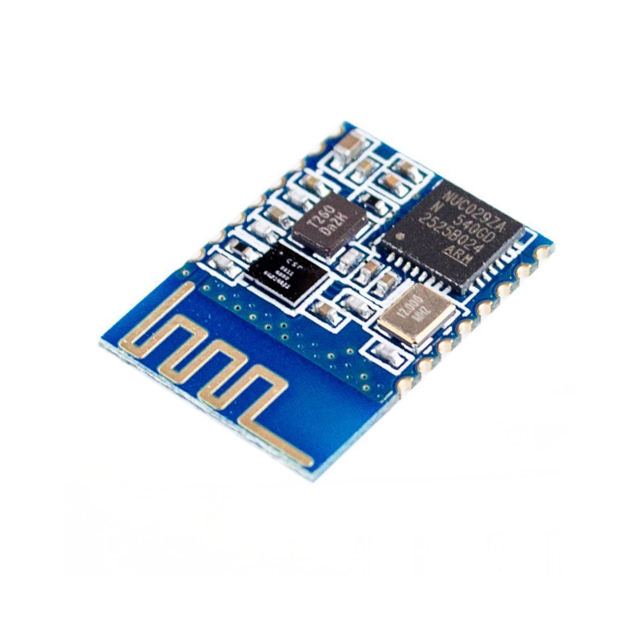 HM-13 / The HM-13 is a wireless serial RF module designed for low-power, long-range communication in embedded and industrial applications. It operates in the sub-GHz ISM band (typically 433 MHz), enabling better penetration and extended transmission distance compared to 2.4 GHz solutions. The module supports transparent UART data transmission, allowing seamless integration with microcontrollers without requiring complex RF protocol implementation. Configuration is performed via AT commands, providing flexibility in setting baud rate, channel, and transmission parameters. The HM-13 offers reliable communication, strong anti-interference capability, and is suitable for applications such as remote monitoring, telemetry, industrial automation, and wireless sensor networks.