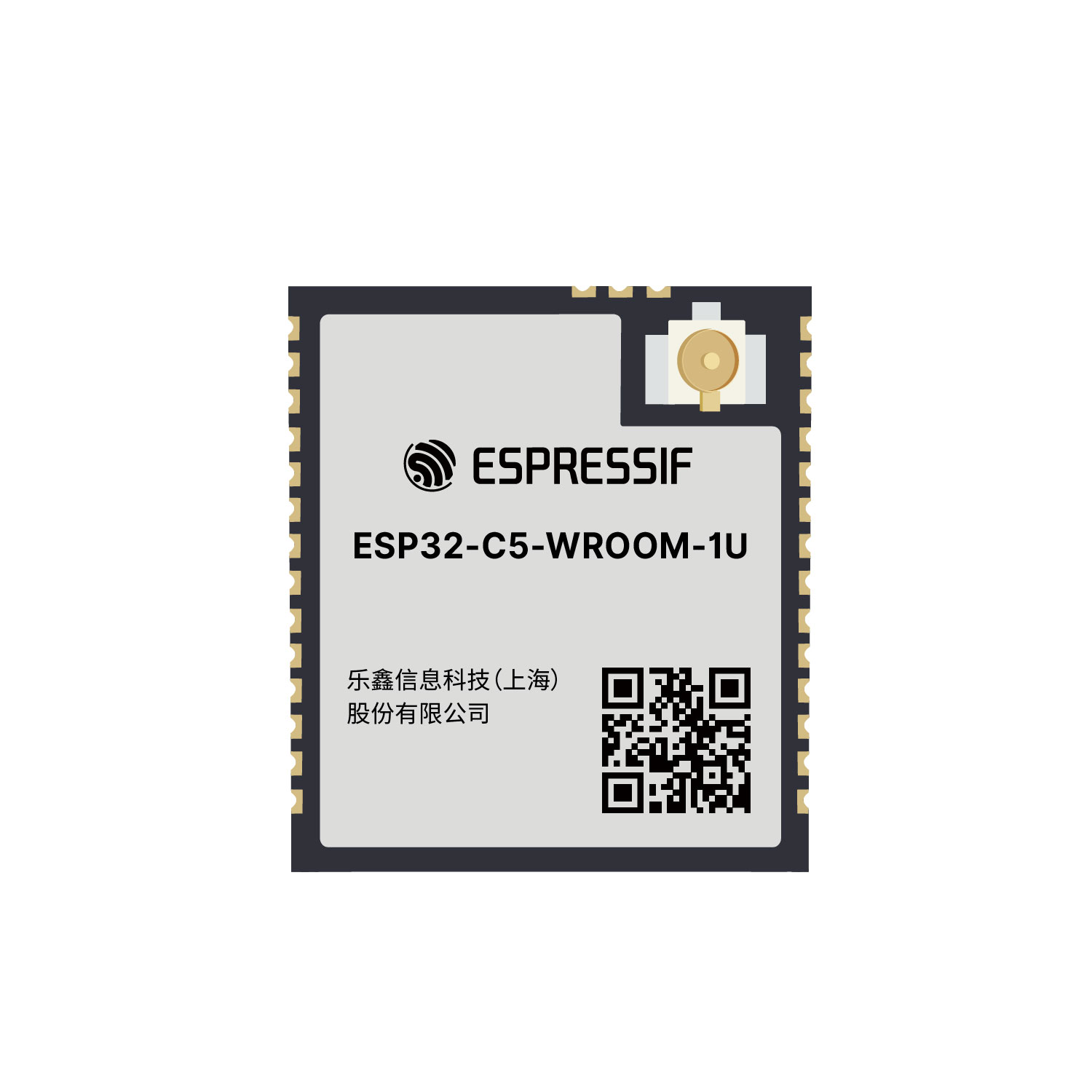 ESP32-C5-WROOM-1U-N4, RF and Wifi Module, from Espressif Systems in Stock Hong Kong The ESP32-C5-WROOM-1U-N4 is a high-performance <strong>dual-band Wi-Fi 6 and Bluetooth LE microcontroller module</strong> developed by <strong>Espress