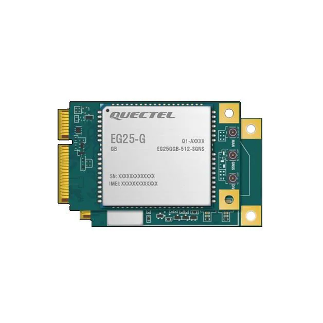 EG25GGC-MINIPCIE, RF and Wifi Module, from Quectel in Stock Hong Kong The <strong>EG25GGC-MINIPCIE</strong> is a high-performance <strong>LTE Category 4 Mini PCIe cellular communication module</strong> from <strong>Quect