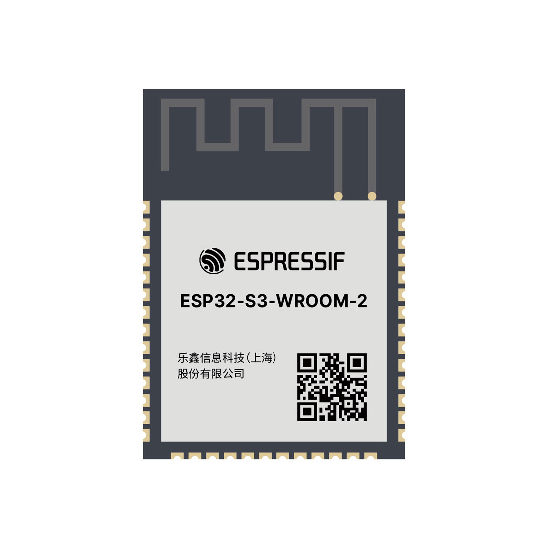 ESP32-S3-WROOM-2 / The ESP32-S3-WROOM-2 is an advanced <strong>Wi-Fi and Bluetooth LE microcontroller module</strong> developed by <strong>Espressif Systems</strong>, designed for high-performance IoT, AI, and embedded applications requiring additional memory resources. It is powered by a <strong>dual-core Xtensa LX7 processor</strong>, providing enhanced computational performance for real-time processing and complex workloads. <br><br>The module integrates <strong>2.4 GHz Wi-Fi (802.11 b/g/n) and Bluetooth 5 (LE)</strong>, enabling reliable wireless connectivity for a wide range of smart devices and connected systems. <br><br>One of the key advantages of the ESP32-S3-WROOM-2 is its support for <strong>external PSRAM</strong>, which significantly increases available memory for data buffering, image processing, and AI applications. <br><br>The module includes a wide range of peripheral interfaces such as <strong>SPI, I2C, UART, I2S, PWM, ADC, and GPIO</strong>, ensuring flexible integration with various hardware components and system architectures. <br><br>It also features <strong>USB OTG support</strong>, enabling direct USB communication for advanced connectivity solutions. <br><br>Advanced security features including <strong>secure boot, flash encryption, and hardware cryptographic acceleration</strong> provide strong protection for IoT and connected devices. <br><br>Packaged in a compact <strong>SMD module with castellated edges</strong>, the ESP32-S3-WROOM-2 simplifies PCB design and accelerates product development. <br><br>The <strong>ESP32-S3-WROOM-2</strong> is widely used in applications such as <strong>AI edge devices, smart home systems, industrial automation, multimedia applications, IoT devices, and wireless communication systems</strong>, where high performance and extended memory capabilities are required.