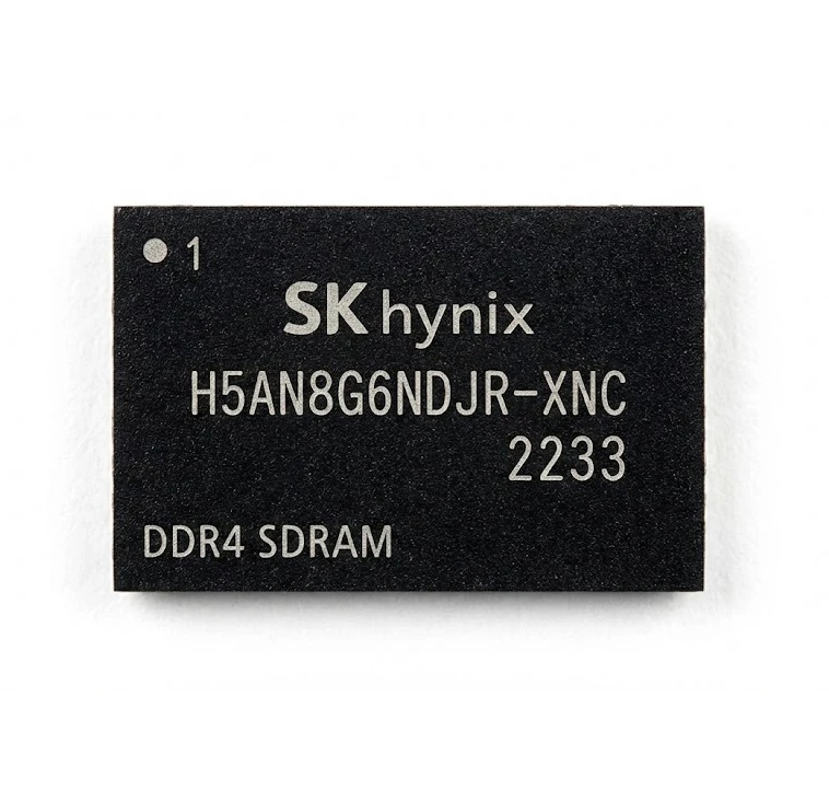H5AN8G6NDJR-XNC, DRAM, from SK Hynix in Stock Hong Kong The H5AN8G6NDJR-XNC is a high-performance <strong>8Gb DDR4 SDRAM memory device</strong> from <strong>SK hynix</strong>, designed to provide fast and r