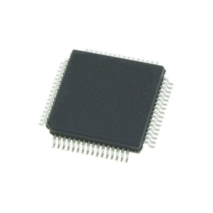 DSPIC33EP64GS506-I/PT / The DSPIC33EP64GS506-I/PT is a high-performance <strong>16-bit Digital Signal Controller (DSC)</strong> from <strong>Microchip Technology</strong>, specifically designed for digital power conversion, motor control, switched-mode power supplies (SMPS), and real-time embedded control applications. It combines the flexibility of a microcontroller with the computational capabilities of a digital signal processor, making it an excellent solution for advanced control algorithms and high-speed signal processing. <br><br>

Powered by the <strong>dsPIC33E CPU core</strong>, the device delivers up to <strong>70 MIPS</strong> of processing performance while integrating <strong>64KB Flash program memory</strong> and <strong>8KB SRAM</strong>. The architecture includes dual 40-bit accumulators, single-cycle multiply-accumulate (MAC) operations, hardware divide support, and DSP instructions that accelerate complex mathematical calculations and control loops. <br><br>

The DSPIC33EP64GS506-I/PT features an advanced <strong>12-bit high-speed ADC</strong> with multiple dedicated SAR converter cores capable of conversion rates up to <strong>3.25 Msps per channel</strong>. The flexible analog subsystem includes programmable gain amplifiers, rail-to-rail comparators, integrated DACs, oversampling filters, and multiple trigger sources for precise real-time measurements. <br><br>

Designed specifically for power electronics, the device incorporates <strong>five high-resolution PWM generators</strong> capable of complementary, center-aligned, push-pull, and independent output modes. PWM resolution down to <strong>1.04ns</strong>, programmable dead-time control, fault protection, and current-limit inputs make it ideal for AC/DC converters, DC/DC converters, battery chargers, inverters, PFC circuits, LED lighting, and motor drives. <br><br>

The integrated communication peripherals include <strong>two UARTs, two SPI interfaces, and two I²C modules</strong>, allowing seamless communication with external sensors, memory devices, displays, and host processors. Peripheral Pin Select (PPS) technology provides flexible peripheral routing and simplifies PCB layout. <br><br>

Operating from a <strong>3.0V to 3.6V supply</strong>, the device supports multiple low-power operating modes including Sleep, Idle, and Doze to reduce energy consumption in embedded applications. Integrated watchdog timer, brown-out reset, fail-safe clock monitor, and dual-partition Flash with live update capability enhance system reliability and enable firmware updates without interrupting operation. <br><br>

Packaged in a compact <strong>64-pin TQFP package</strong>, the DSPIC33EP64GS506-I/PT is widely used in <strong>digital power supplies, SMPS controllers, battery management systems, motor control, renewable energy inverters, industrial automation, LED lighting systems, power factor correction (PFC), UPS equipment, robotics, and real-time embedded control applications</strong> where high-speed digital signal processing and precision analog control are required.