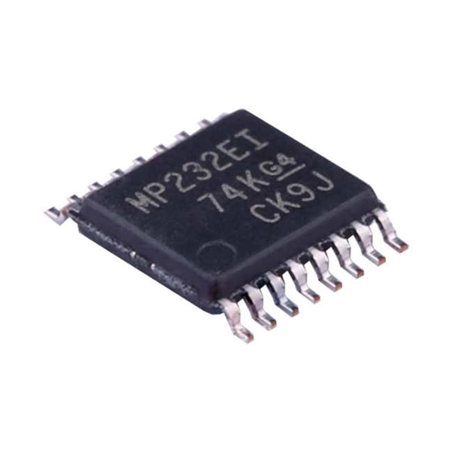 MAX3232EIDWR / The MAX3232EIDWR is a reliable and low-power <strong>RS-232 transceiver</strong> developed by <strong>Texas Instruments</strong>, designed to provide seamless communication between low-voltage logic systems and RS-232 serial interfaces. It integrates <strong>two line drivers and two line receivers</strong>, enabling full-duplex data transmission in embedded and industrial applications. <br><br>This device operates from a <strong>single supply voltage ranging from 3.0V to 5.5V</strong>, making it highly compatible with both 3.3V and 5V logic systems. It incorporates an internal <strong>charge pump voltage converter</strong>, which generates the required positive and negative RS-232 voltage levels using only a few external capacitors, simplifying circuit design and reducing component count. <br><br>The MAX3232EIDWR supports data rates up to approximately <strong>250kbps</strong>, ensuring stable and reliable communication over standard serial links. It fully complies with <strong>TIA/EIA-232-F standards</strong>, providing compatibility with a wide range of communication equipment. <br><br>Designed for robust operation, the device offers <strong>±15kV IEC ESD protection</strong> on RS-232 interface pins, enhancing durability in electrically noisy environments and protecting against electrostatic discharge events. <br><br>The transceiver features low power consumption with a typical supply current of around <strong>300µA</strong>, making it suitable for battery-powered and portable applications. It also supports <strong>logic-level compatibility with 5V inputs even when operating at 3.3V</strong>, improving flexibility in mixed-voltage systems. <br><br>Encapsulated in a compact <strong>16-pin SOIC surface-mount package</strong>, the MAX3232EIDWR is optimized for automated assembly and space-constrained PCB layouts while maintaining reliable electrical performance. <br><br>The <strong>MAX3232EIDWR</strong> is widely used in <strong>industrial communication, embedded systems, serial interfaces, portable devices, networking equipment, and data communication systems</strong>, where stable and efficient RS-232 level conversion is required.
