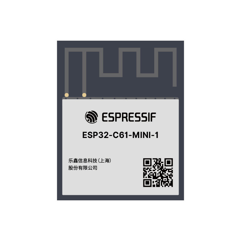 ESP32-C61-MINI-1-N4, RF and Wifi Module, from Espressif Systems in Stock Hong Kong The ESP32-C61-MINI-1-N4 is a compact and cost-efficient <strong>Wi-Fi 6 and Bluetooth LE microcontroller module</strong> developed by <strong>Espressi