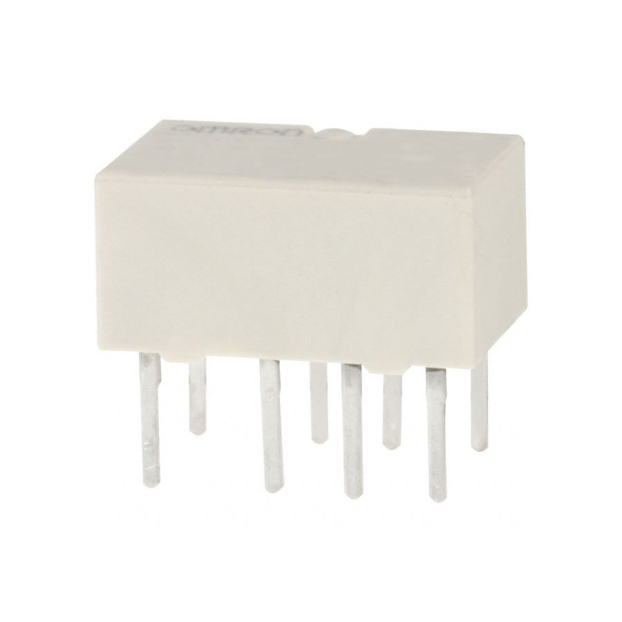 G6K-2P DC12 / The G6K-2P DC12 relay operates at 12V DC with a coil current of approximately 16.7 mA and a coil resistance of 720Ω. It features a DPDT contact form, an operate time of around 3 ms, and supports a contact voltage rating of up to 125V AC / 30V DC with a current rating of 0.3A. This relay is UL and CSA approved, making it suitable for compact, low-power switching applications.
