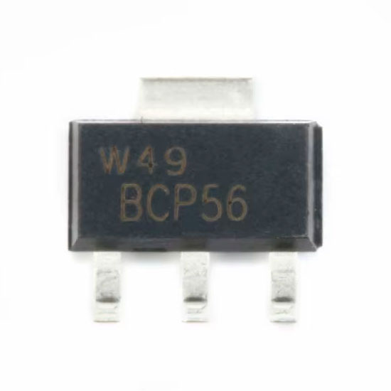 BCP56T1G / NPN Bipolar BJT Transistor 1A 80V @130MHz 1.5 W Surface Mount TO-261