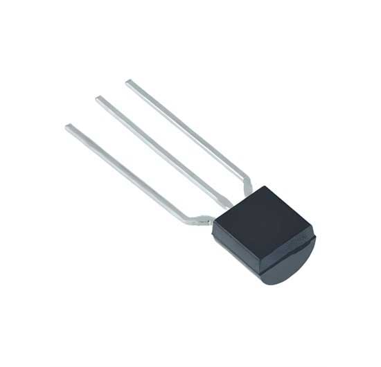 2N3904 / The 2N3904 is a general-purpose NPN bipolar junction transistor designed for low-power amplification and switching applications. It features a maximum collector-emitter voltage of approximately 40 V and supports continuous collector currents up to around 200 mA. The device provides fast switching performance and a typical DC current gain (hFE) ranging from 100 to 300 depending on operating conditions. It is widely used in signal amplification, switching circuits, oscillator circuits, and general-purpose electronic applications. The 2N3904 is commonly found in hobbyist projects, embedded systems, and industrial designs due to its reliability and versatility.