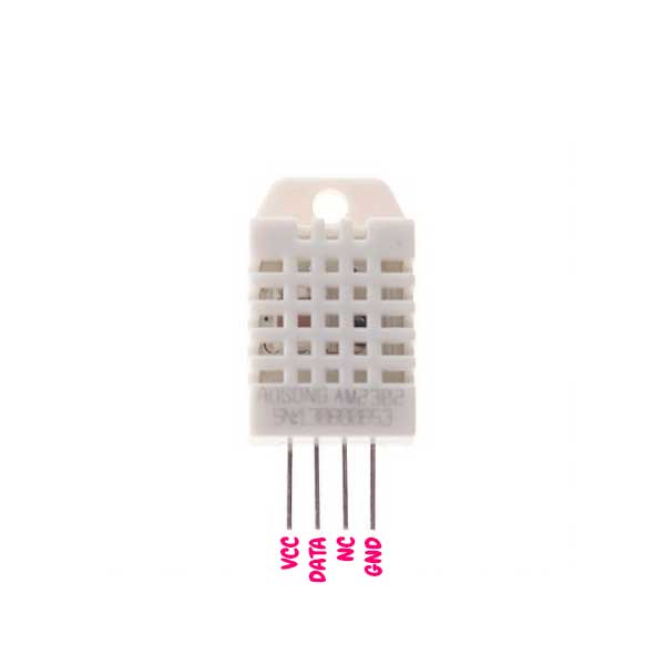 AM2302 / The AM2302, also known as DHT22, is a high-precision digital temperature and humidity sensor that integrates a capacitive humidity sensor and a thermistor with a built-in microcontroller. It operates with a supply voltage range of 3.3 V to 6 V and communicates via a single-wire digital interface. The sensor provides humidity measurements from 0% to 100% RH with ±2–5% accuracy and temperature measurements from -40°C to +80°C with ±0.5°C accuracy. It features a typical sampling rate of 0.5 Hz (one reading every 2 seconds) and delivers calibrated digital output, eliminating the need for additional signal conditioning. The AM2302 is widely used in weather stations, HVAC systems, environmental monitoring, industrial control, and embedded systems requiring higher accuracy than basic sensors like the DHT11.