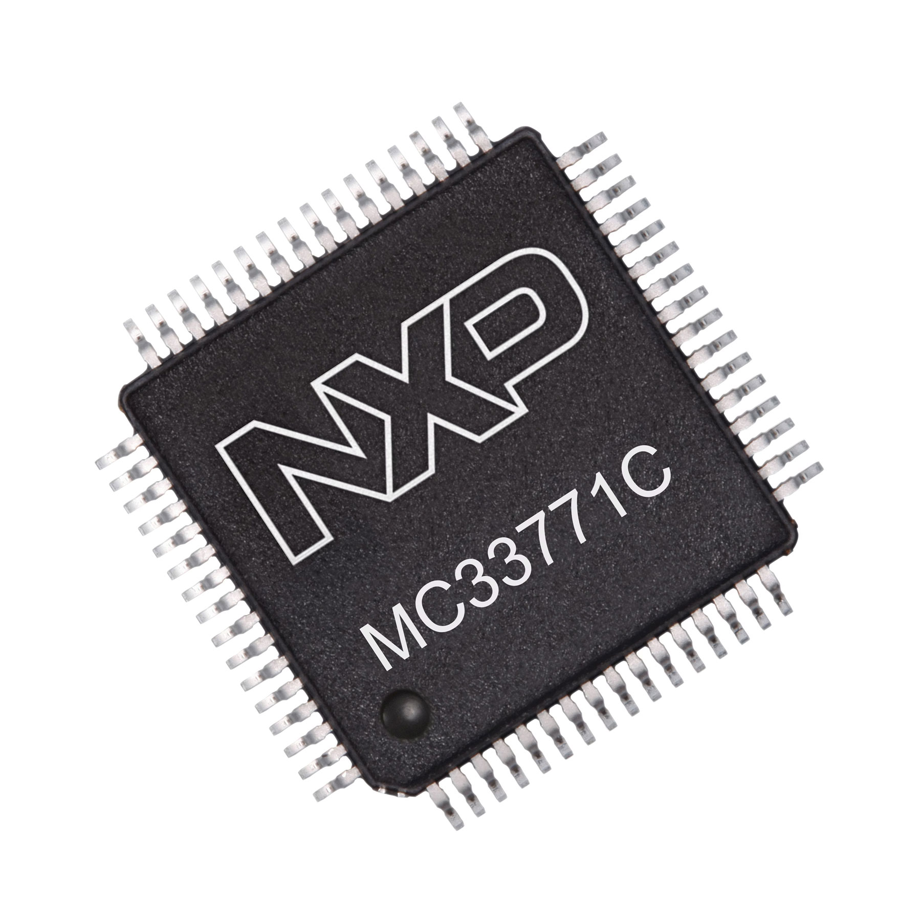 MC33771CTA1AE / ​The MC33771CTA1AE is a battery cell controller IC from NXP Semiconductors, designed for automotive and industrial applications such as hybrid electric vehicles (HEV), electric vehicles (EV), energy storage systems (ESS), and uninterruptible power supplies (UPS). This IC manages 7 to 14 lithium-ion cells and operates over a supply voltage range of 9.6 V to 61.6 V, withstanding transients up to 75 V.​
