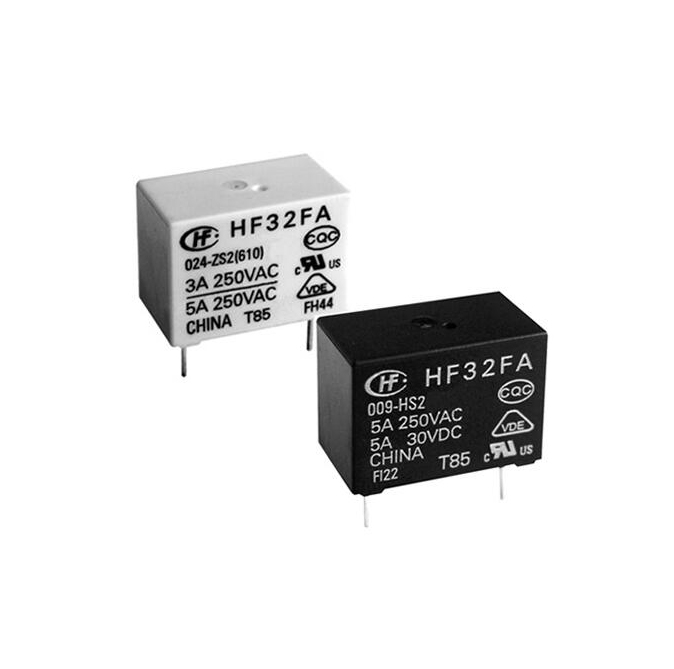 HF32FA-T/024-HSL2 / The HF32FA-T/024-HSL2 is a compact and reliable <strong>miniature electromagnetic power relay</strong> developed by <strong>Hongfa</strong>, designed for efficient load switching in industrial, consumer, and embedded electronic applications. It features a <strong>single-pole single-throw normally open (SPST-NO) contact configuration</strong>, providing dependable switching performance for power control systems. <br><br>The relay operates with a <strong>24V DC coil voltage</strong> and is optimized for low coil power consumption and stable switching characteristics. Its slim relay structure allows efficient PCB utilization in compact electronic designs and high-density control modules. <br><br>The HF32FA-T/024-HSL2 supports switching currents up to approximately <strong>10A</strong> depending on load conditions, making it suitable for controlling lighting systems, motors, HVAC equipment, power supplies, and automation devices. <br><br>Designed for long operational life, the relay provides high insulation resistance and strong dielectric strength between coil and contact sections, helping improve safety and reliability in electrically demanding environments. It also offers strong resistance to vibration and mechanical shock for industrial applications. <br><br>The device utilizes a <strong>sealed through-hole PCB mounting structure</strong>, improving resistance against dust, humidity, and solder flux contamination during manufacturing and long-term operation. Its compact form factor supports automated assembly processes and efficient thermal management. <br><br>The HF32FA-T/024-HSL2 operates across a wide environmental temperature range and maintains stable contact performance under repetitive switching conditions, making it suitable for industrial and commercial electronic systems. <br><br>The <strong>HF32FA-T/024-HSL2</strong> is widely used in <strong>industrial automation, smart home systems, control panels, HVAC controllers, power management equipment, consumer electronics, and embedded switching applications</strong>, where compact and reliable relay switching is required.