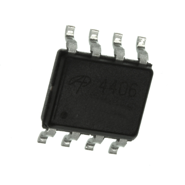 AO4480 / The AO4480 is a dual N-channel MOSFET designed for high-efficiency power switching in compact packages. It operates with a maximum drain-source voltage (VDS) of 30V, making it suitable for low- to medium-voltage applications like DC-DC converters and load switches. Each channel can handle a continuous drain current (ID) up to 8A at a VGS of 10V, and up to 6.5A at 4.5V, providing robust current-handling for compact designs. It features a very low on-resistance (RDS(on)), typically 0.0105ohm at VGS = 10V and 0.0135ohm at VGS = 4.5V, ensuring minimal conduction losses and high efficiency. The gate threshold voltage (VGS(th)) ranges from 0.6V to 1.0V, making it fully logic-level compatible. Fast switching characteristics, low gate charge, and a compact SO-8 package make the AO4480 ideal for power management, synchronous buck converters, and battery-operated equipment.