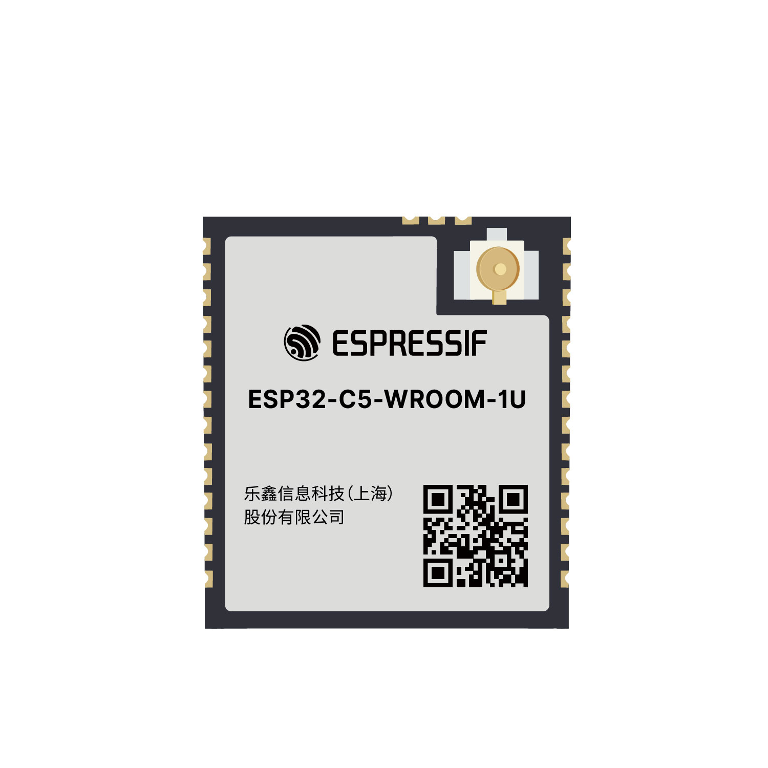 ESP32-C5-WROOM-1U-N8R8, RF and Wifi Module, from Espressif Systems in Stock Hong Kong The ESP32-C5-WROOM-1U-N8R8 is a high-performance <strong>dual-band Wi-Fi 6 and Bluetooth LE microcontroller module</strong> developed by <strong>Espre