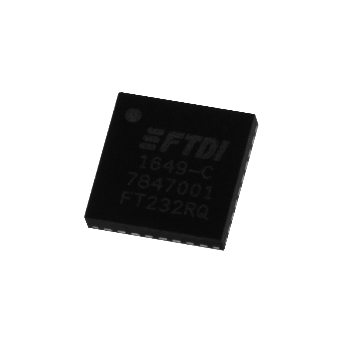 FT232RQ, USB UART, from FTDI in Stock Hong Kong The FT232RQ is a highly integrated <strong>USB to UART interface IC</strong> developed by <strong>FTDI</strong>, designed to simplify USB-to-serial co