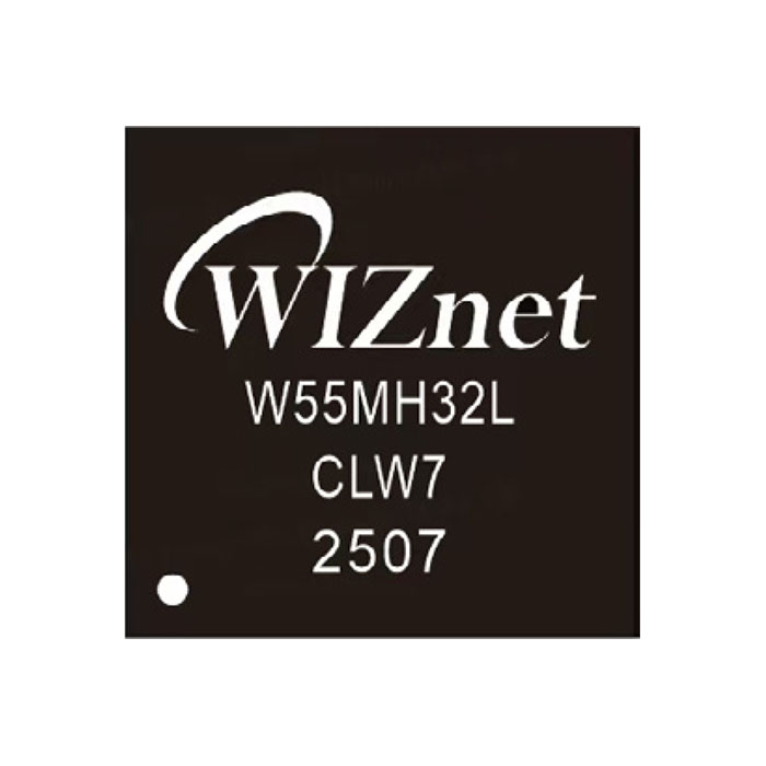 W55MH32L, Microcontroller, from WIZnet in Stock Hong Kong The <strong>W55MH32</strong> is a high-performance <strong>32-bit Arm Cortex-M3 microcontroller</strong> developed by <strong>WIZnet</strong>, designe